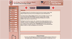 Desktop Screenshot of oldbridgefirstaid.com